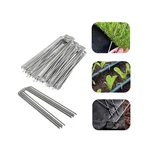 Datpuik Sturdy Garden Landscape Staples, 6 Inch Galvanized Steel Sod Pins Ant.... Fixed Price $8.71.