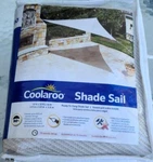 Coolaroo Shade Sail X13 Ready To Hang Brand New In Pack. Fixed Price $29.99.