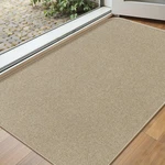 Beisifloor Ultra Thin Mat Entrance 17"X29", Khaki. Fixed Price $36.99.