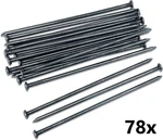 Cobaryen Metal Landscape Edging Anchoring Spikes 78 Pcs 10-INCH Stakes. Fixed Price $44.34.