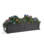 Window Box 4FT Self Watering Double Wall Graphite Grey Mayne Fairfield Flower. Fixed Price $209.99.