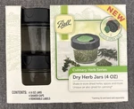 Nib Ball Storage Series Dry Herb Spices Jars 4OZ Set Of With Shaker Caps (b). Fixed Price $29.00.