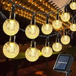 Solar String Outdoor, 36FT 60 Led Globe Lights, Waterproof Crystal. Fixed Price $26.99.