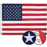 Bgtxcz American Flag 2X3 Ft - Embroidered Stars, Sewn Stripes, 4 Brass Grommets. Fixed Price $31.48.