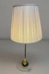 Mid Century Modern Laurel Co. Round Ball Globe Brass Gold Color Table Lamp. Fixed Price $425.00.