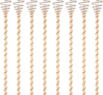 8PCS Electroculture Plant Stakes, Long Copper Rods Color, Wood. Fixed Price $20.66.