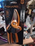 Fiskars Pruner Ultra Blade 3/4" Cut Capacity With Soft Grip Touch Points (9279). Fixed Price $29.50.