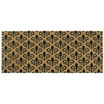 Rubber-cal "st. Germaine" Fleur De Lis Door Mat. Fixed Price $49.99.