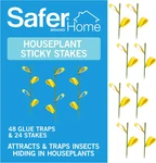 Brand Home SH5026-3SR Houseplant Sticky Stake Insect Traps For Indoor 4. Fixed Price $26.99.