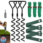 Vasgor Heavy Duty 16 Stakes And Supports For Young Trees, Set Of 3. Fixed Price $27.99.