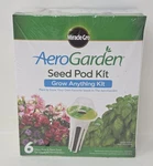 New & Sealed Miracle-gro Aerogarden Seed Kit Grow Anything 6 Pods. Fixed Price $15.00.