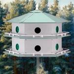Heath Aluminum 12-ROOM Deluxe Purple Martin House. Fixed Price $160.68.