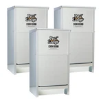 Little Giant Dry Food Automatic Steel Dog Feeder Chow Hound 25 Pound (3 Pack). Fixed Price $206.83.