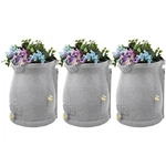 Good Ideas Rain Wizard 50 Gallon Plastic Barrel Urn, Light Granite (3 Pack). Fixed Price $522.99.