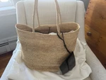 The Row Oregon Natural Raffia Tote Bag New With Tags. Fixed Price $1900.00.