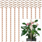 10-PACK 12" Electroculture Copper Plant Stakes Gardening Antenna Growth System. Fixed Price $24.92.