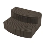 Good Ideas Lightweight Plastic Outdoor & Indoor Storage Step, Oak. Fixed Price $174.99.