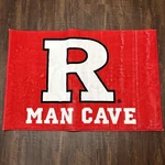 Nwot Rutgers University Scarlet Knights Man Cave Rug Fanmats Washable. Fixed Price $13.30.