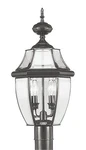 Livex Lighting 2254-04 Monterey Inch Black Outdoor Post Top Lantern. Fixed Price $237.96.