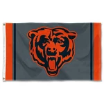 Chicago Bears Blackout Sideline Flag 3X5 Ft - Durable Outdoor/indoor Banner. Fixed Price $57.39.