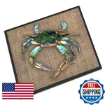Caroline's Treasures Carolines 8731JMAT Crab Doormat 24X36 Front. Fixed Price $54.98.