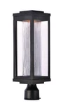 Maxim 55900CRBK Salon Led Outdoor Post/pier Mount-black 19.5"H. Fixed Price $264.00.