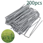 6" Landscape Sod Staples Sturdy Garden Stakes Weed Barrier Fabric Pins 200PCS. Fixed Price $19.41.
