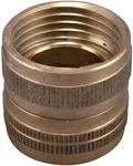 Plumb Pak PP850 Brass 3/4-FHT 3/4-IN-FIP Swivel Garden Hose Adapter. Fixed Price $10.99.