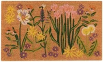 Now Designs Bees & Blooms Natural Coconut Fiber Printed Doormat Vinyl Backed,.... Fixed Price $58.33.