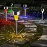 2-8PACK Led Solar Stake Lights Outdoor Garden Patio Pathway Lawn Deck Decor Lamp. Fixed Price $9.99.