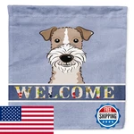 Caroline's Treasures Carolines BB1433CHF Wire Haired Fox Terrier. Fixed Price $64.71.