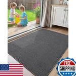 Color&geometry Front Mat Indoor Non Slip Rubber Backing, 32"X48" Ultra Thin. Fixed Price $76.99.