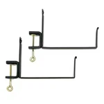Achla Designs SFB-02C Clamp-on Flower Box Brackets 1 Pair New. Fixed Price $39.95.