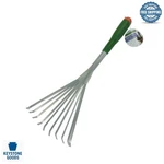 Garden Hand Rake Compact 11-PRONG Tool For Bushes & Flower Beds. Fixed Price $21.54.