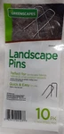 Greenscapes Landscape Pins 10 Pk 4 Inch Steel Fabrics, Netting. Fixed Price $8.00.