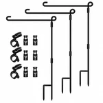 Hoosun Garden Flag Stand, Premium Pole Holder Metal Powder-coated.... Fixed Price $32.79.