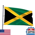 Extra Large Flag 8X12FT - Giant Jamaican National Polyester Printed. Fixed Price $84.49.