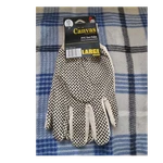Midwest Canvas Pvc Dot Palm Garden Gloves Large Beige Black Hand Protection. Fixed Price $8.50.
