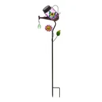 Butterfly 38 In. Solar Jar Watering Can Garden Stake. Fixed Price $27.14.