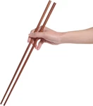 Wooden Noodles Kitchen Cooking Frying Chopsticks 16.5 Inches Brown Extra Long Se. Fixed Price $9.92.