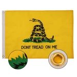 Syii Dont Tread Me Gadsden 5X8 Ft, Embroidered Yellow Coiled Snake Flag. Fixed Price $94.15.