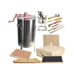2 Frame Honey Extractor W/ Box & Beehive Tool Kit GLBSEBROODCTS1. Fixed Price $431.73.