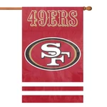 Party Animal San Francisco 49ERS Banner Nfl Flag 44" X 28". Fixed Price $45.24.