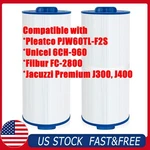 Future Way 2X Pool Spa Hot Tub Filter For Pleatco PJW60TL-F2S, Jacuzzi J300 J400. Fixed Price $42.99.