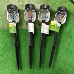 Butterflies Shaped Solar Pathway Stake Light Garden Collection 15 In. New 4 Pack. Fixed Price $21.99.