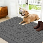 Indoor 36" X 59", Dirt Trapper Mats Non-slip Entryway Rugs Wash.... Fixed Price $83.53.
