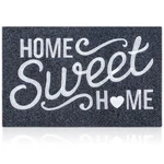 Aazzkang Large Indoor Outdoor Home Sweet Welcome Mats 36"X24" W.... Fixed Price $39.19.