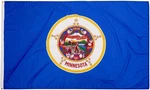 Annin Flagmakers Minnesota State 5X8 Ft - Usa Made To Official Design. Fixed Price $147.67.