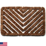 Kings County Tools Natural Coir Doormat 23X17.5IN Outdoor Indoor Entrance Heavy. Fixed Price $57.40.