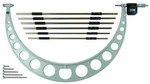 Mitutoyo 340-721 Outside Micrometer W/ Interchangeable Anvils 18-24". Fixed Price $1468.50.